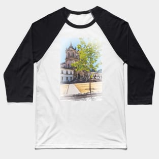 Alcobaça Monastery in Portugal Baseball T-Shirt